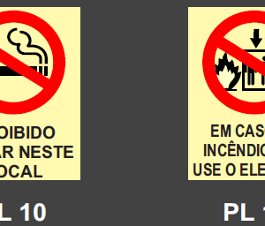 Placas de Sinalização